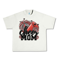 Pistachio cheer mom Urban Heavy Tee - MaliasSmallBusiness