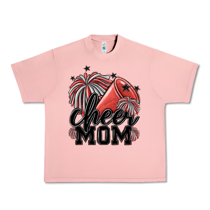 Cheer Mom Urban Heavy Tee by MaliasSmallBusiness | Teevron