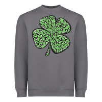 Storm leopard shamrock Heavyweight Sweatshirt - MaliasSmallBusiness