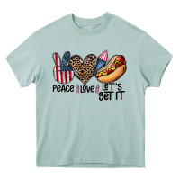 Peace Love Let's Get It Heavy Core Tee | Teevron