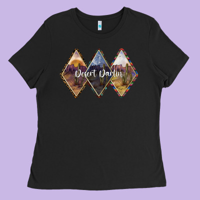 Desert Darlin Ladies Tee Designed By Sublimationcraftshop