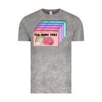 Cloud Rock too many tabs Vintage Tee - MaliasSmallBusiness