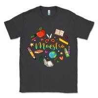 Smoke maestra teacher heart doodle Classic Tee - MaliasSmallBusiness