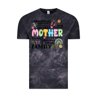 Cloud Black retro mother Vintage Tee - JahusDesignShop