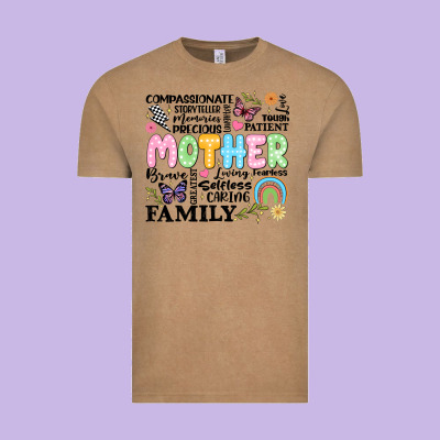 Retro Mother Vintage Tee Designed By Jahusdesignshop