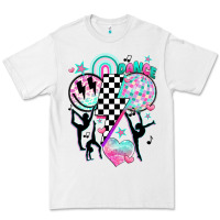 White retro dance Premium Tee - JahusDesignShop