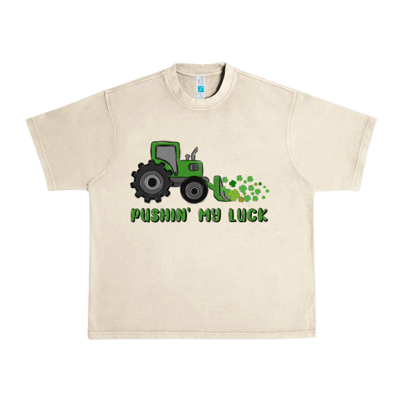 Pushin' My Luck Urban Heavy Tee by MaliasSmallBusiness | Teevron