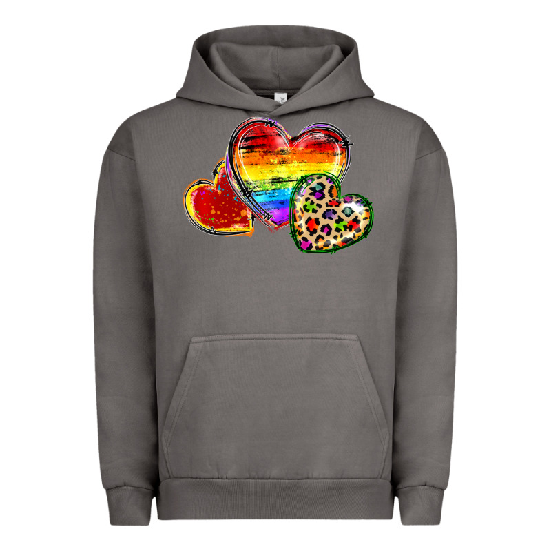 Pride Hearts Urban Hoodie by FaDigitalArtStudio | Teevron