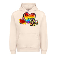 Sandshell Pride hearts Urban Hoodie - FaDigitalArtStudio