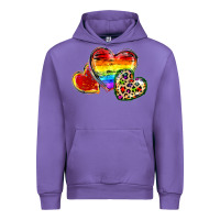 Tulip Pride hearts Urban Hoodie - FaDigitalArtStudio