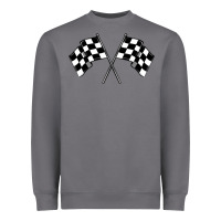 Storm race flag Heavyweight Sweatshirt - MaliasSmallBusiness