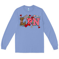 Colony Blue valentinesday lpn Long Sleeve Tee - NancyCooperArtShop
