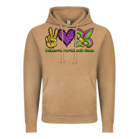 Vintage Camel peace love mardi gras Vintage Hoodie - Jasminsmagicworld