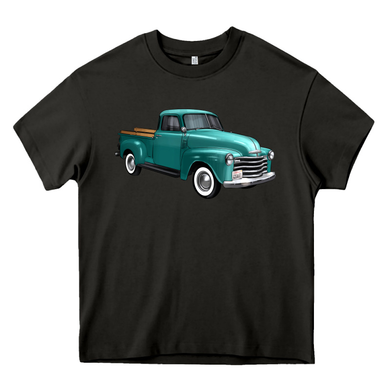 Western Truck 34 View Heavy Core Tee by FaDigitalArtStudio | Teevron