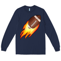Navy american football Long Sleeve Tee - JahusDesignShop