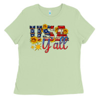 Matcha usa y all Ladies Tee - HRA Design Shop