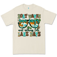 Bone boat waves sun rays aint nothing like lake days Premium Tee - AdoDesignShop