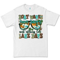 White boat waves sun rays aint nothing like lake days Premium Tee - AdoDesignShop