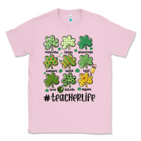 Bubblegum Pink teacher st.patrick's Classic Tee - MaliasSmallBusiness