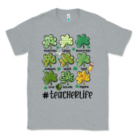 Heather Grey teacher st.patrick's Classic Tee - MaliasSmallBusiness