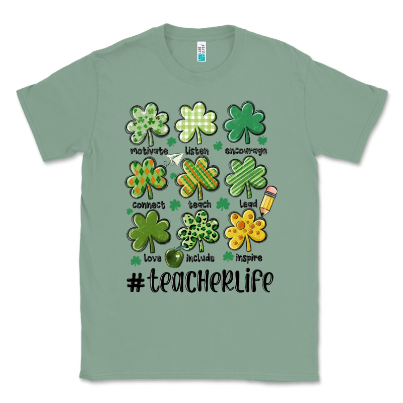 Teacher St.patrick's Classic Tee by MaliasSmallBusiness | Teevron