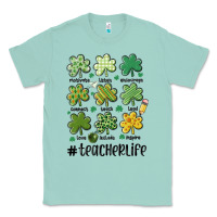 Seafoam teacher st.patrick's Classic Tee - MaliasSmallBusiness