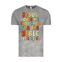 Cloud Rock jesus loves me this i know for the bible tells me Vintage Tee - MaliasSmallBusiness