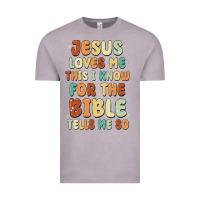Vintage Zinc jesus loves me this i know for the bible tells me Vintage Tee - MaliasSmallBusiness
