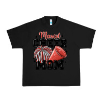 Black mascot cheer mom Urban Heavy Tee - MaliasSmallBusiness