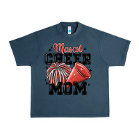 Midnight Navy mascot cheer mom Urban Heavy Tee - MaliasSmallBusiness