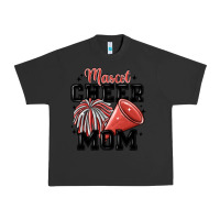 Pigment Black mascot cheer mom Urban Heavy Tee - MaliasSmallBusiness