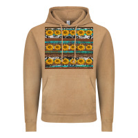 Sunflowers Leopard Cowhide Turquoise Vintage Hoodie | Teevron