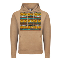 Vintage Coffee sunflowers leopard cowhide turquoise Vintage Hoodie - BarkalooDesign
