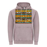 Vintage Zinc sunflowers leopard cowhide turquoise Vintage Hoodie - BarkalooDesign