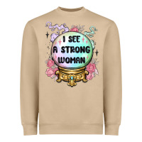 Mushroom i see a strong woman Heavyweight Sweatshirt - MaliasSmallBusiness