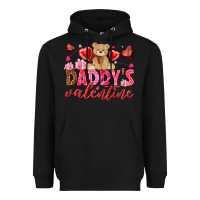 Black Daddy's Valentine Heavyweight Hoodie - HowdyJamesFarm