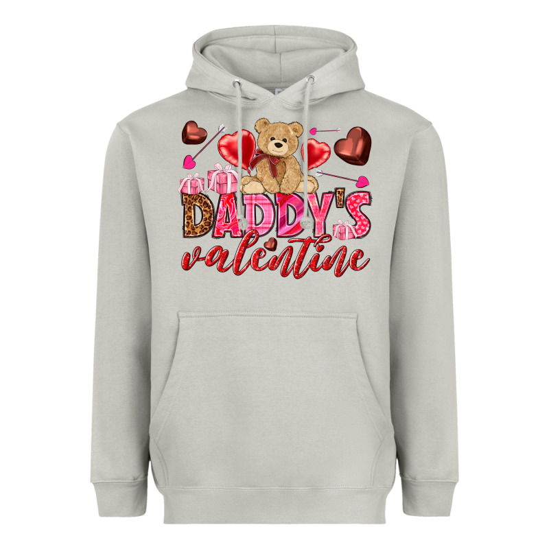 Daddy's Valentine Heavyweight Hoodie by HowdyJamesFarm | Teevron