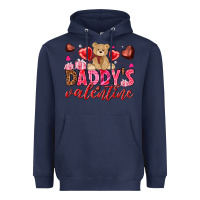 Navy Daddy's Valentine Heavyweight Hoodie - HowdyJamesFarm
