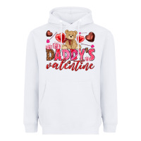 White Daddy's Valentine Heavyweight Hoodie - HowdyJamesFarm