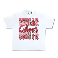 White senior cheer 2024 Urban Heavy Tee - MaliasSmallBusiness