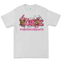 Dove Grey nurse with valentines day element Premium Tee - AdoDesignShop