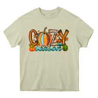 Mossy cozy season Heavy Core Tee - RacoonDesign
