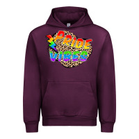 Mauve Wine pride vibes Urban Hoodie - FaDigitalArtStudio