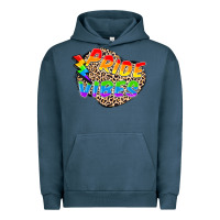 Pigment Midnight Navy pride vibes Urban Hoodie - FaDigitalArtStudio