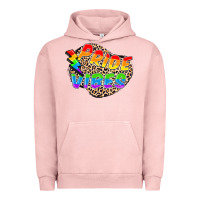 Pigment Salmon pride vibes Urban Hoodie - FaDigitalArtStudio