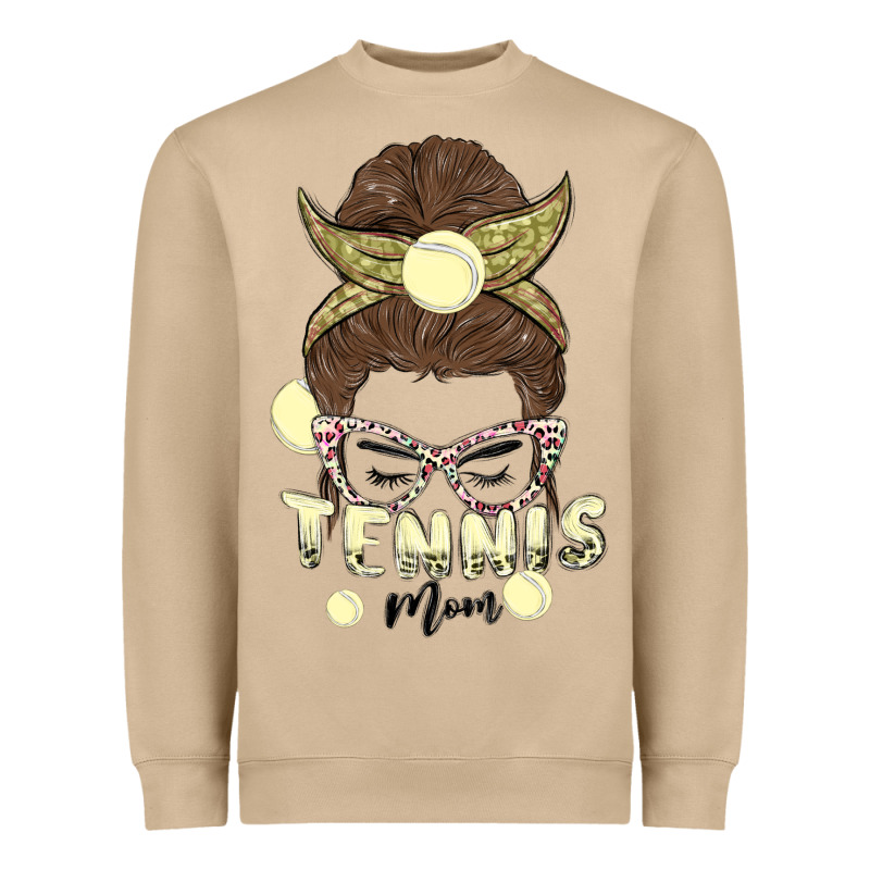 Tennis Mom Heavyweight Sweatshirt by MaliasSmallBusiness | Teevron