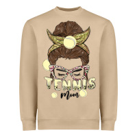 Mushroom tennis mom Heavyweight Sweatshirt - MaliasSmallBusiness