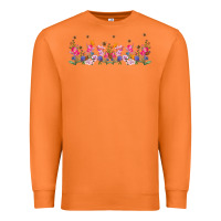 Carrot wild flowers Premium Sweatshirt - TumblerDesignByShophia