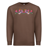 Chestnut wild flowers Premium Sweatshirt - TumblerDesignByShophia