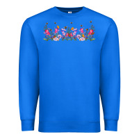 True Royal wild flowers Premium Sweatshirt - TumblerDesignByShophia